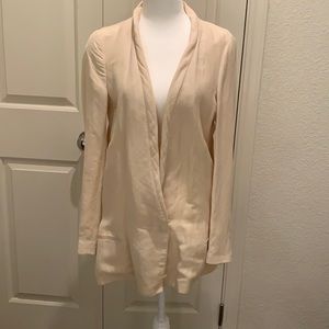Zara Basic Linen Blazer